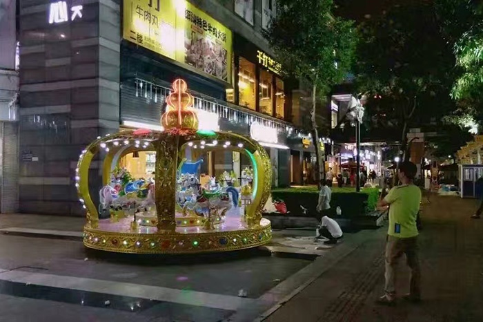 大型游乐设备儿童豪华转马