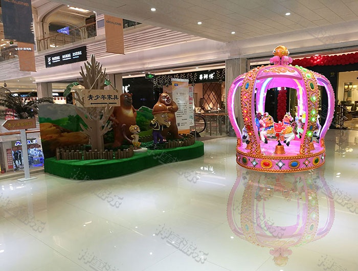 皇冠战马6座（粉）